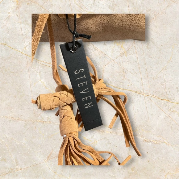 Steve Madden J Merlot Camel TOBO Shoulder Bag. New - Picture 7 of 9